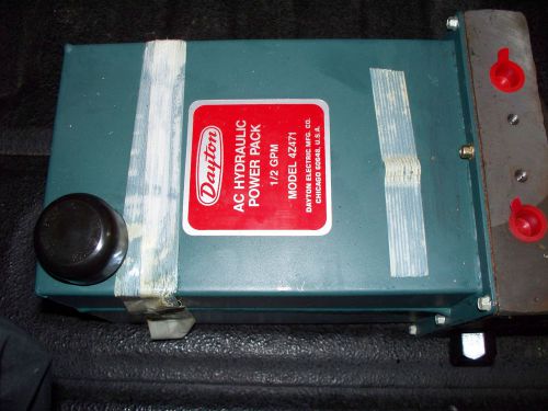 Dayton Hydraulic Power Pack 4Z471 EXCELLENT CONDITION!!!