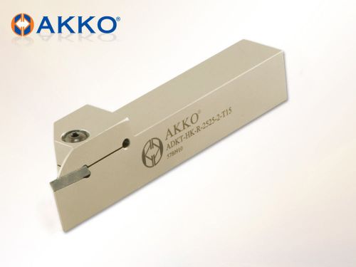 Akko ADKT-HK-R/L-2525-4-T22 for S224 - 4 External Grooving &amp; Cutting Tool Holder