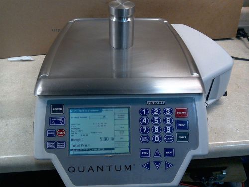 Hobart quantum digital deli printer &amp; scale ml 29032-bj for sale