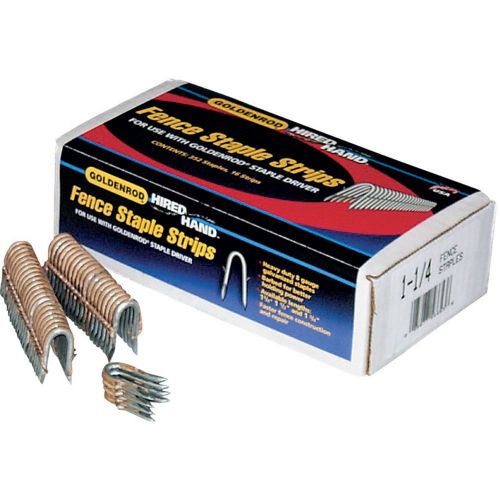 Goldenrod hired hand fence staples-1 1/2in #56652 for sale