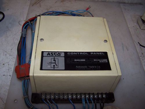 NEW ASCO 240 VOLT 60 Hz AUTOMATIC TRANSFER SWITCH CONTROL PANEL