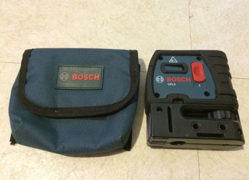 Bosch GPL5 5-Point Self-Levelling Alignment Laser with Case