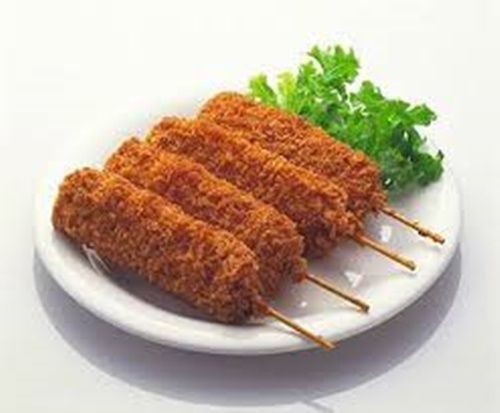 Japanese fried meat and vegetable kebab recipe(kushi-katsu) food pdf file email for sale