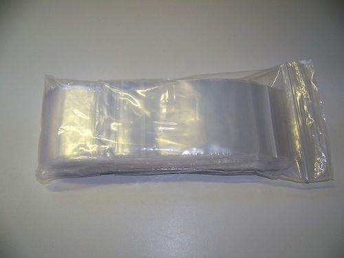 100 2mil Ziplock 2&#034; x 4&#034; SEALABLE Plastic Small Bags Jewelry Bags