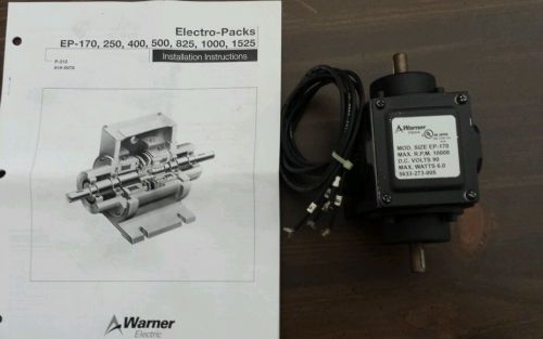 Warner electric clutch brake ep170 5633-273-005 90 vdc for sale