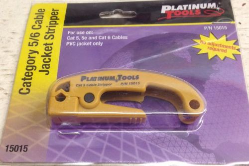 15015 Platinum Tools Category 5 5e 6 Cable Jacket Stripper