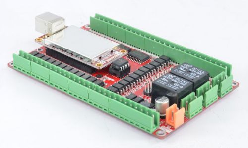 3 axis usb controller card 400khz cnc mach3 breakout interface board win7/8/xp for sale