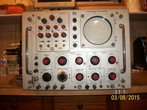 Tektronix Oscilloscope RM 45A Plus Three Vertical Amplifiers
