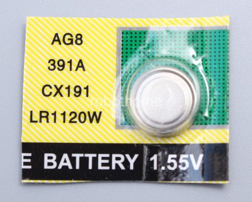 10PCSLR1120-391/SR1120/AG8 Button Batteries