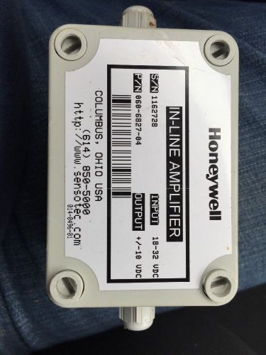 Honeywell Sensotec 060-6827-04 In-Line Transducer Amplifier  NeW