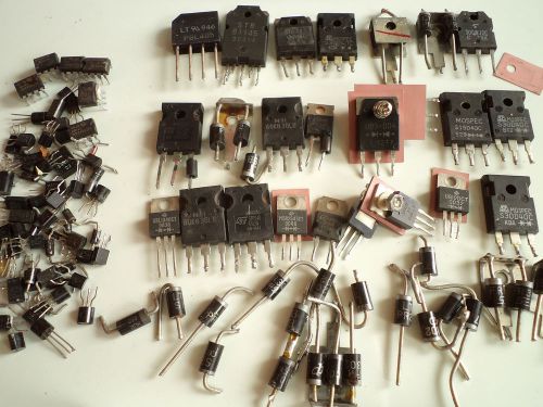 Used old Schottky diodes fast recovery, and other