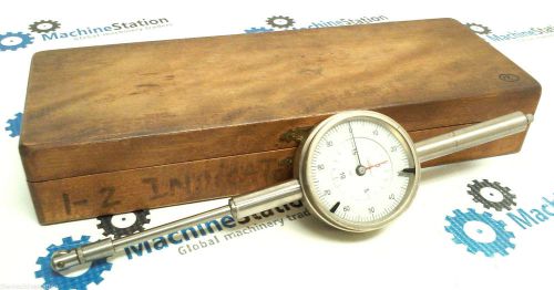 GERMANY! KAFER PRECISION 0 - 2&#034; DIAL INDICATOR .001&#034; GRADUATIONS + CASE