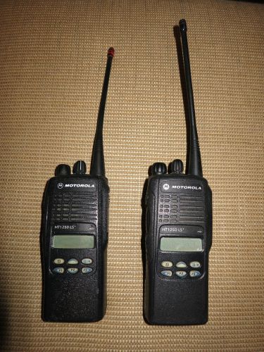 Motorola HT1250LS+ Portable 2-Way Radio. With Clip. Battery Won&#039;t Hold Charge