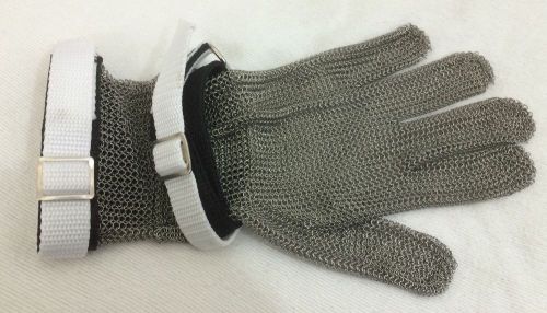 Stainless steel mesh glove cutting / slicing / food / safety / small left hand for sale