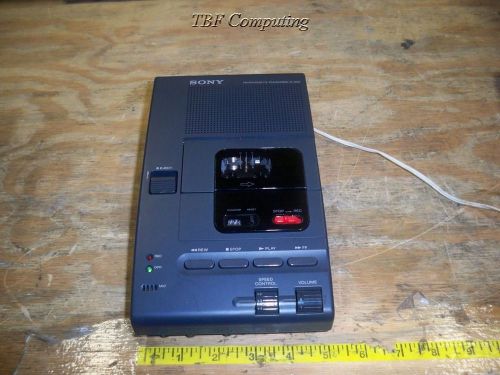 Sony m-2000 microcassette-transcriber w/ fs-80 foot control parts &amp; repair for sale