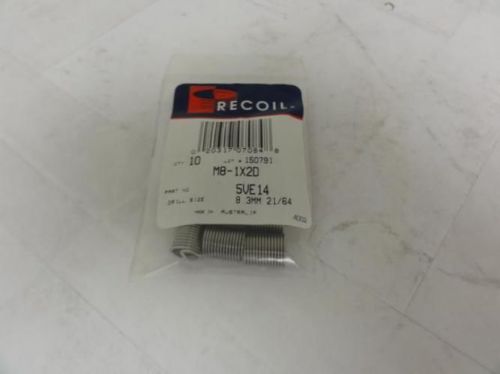 85867 new in box, recoil 5ve14 thread insert, m8-1x2d, pk10 for sale