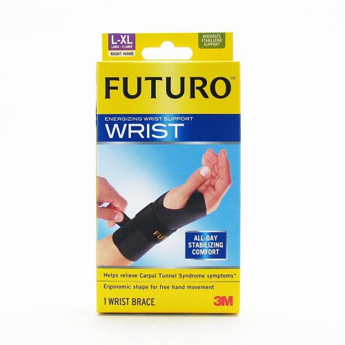 NEW FUTURO Deluxe Wrist Support/48402 Right Hand Large-X-Large FREE SHIPPING