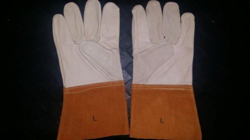 lot of 6 pair of Memphis leather mig/tig welding gloves