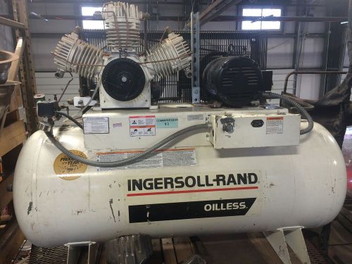 Ingersoll-rand ol10e10 oilless air compressor /dryer/filters/prv &amp; new ol10 for sale