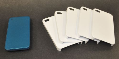 New Dye Sublimation Ink 3D Mould Heat Press Transfer Blank iPhone 4 Cases/Covers