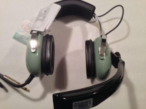 David Clark Powered Headset H5030  Part 12511G-01  16 Decible Reduction  NEW