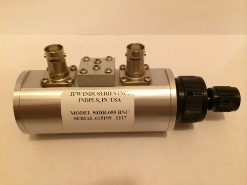JFW Industries 50DR-055 BNC Dual Concentric Rotary Attenuator