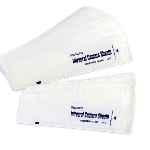 500 PCS Dental Oral Intraoral Camera Sheath/Sleeve/Cover Disposable Brand New