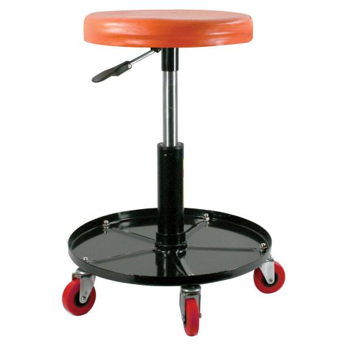 Buffalo tools black bull height adjustable swivel bar stool for sale