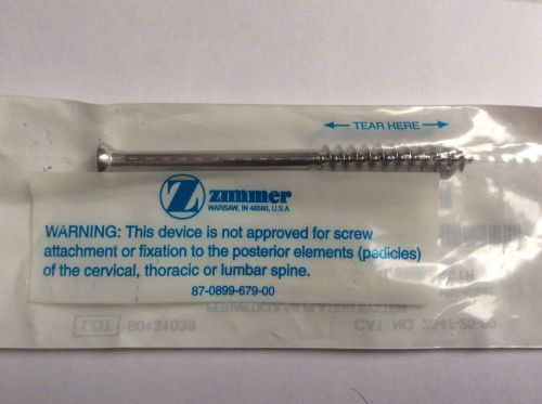 zimmer orthopedic Hex Head Bone Screw 6.5mm X 80mm partially Threaded
