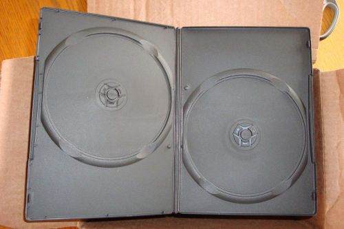 Twenty-Four (24) 1/2 thickness DVD cases (or CDs) holds two DVDs