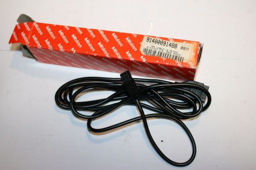 Mitutoyo 905409 digimatic cable 80&#034; straight type for sale