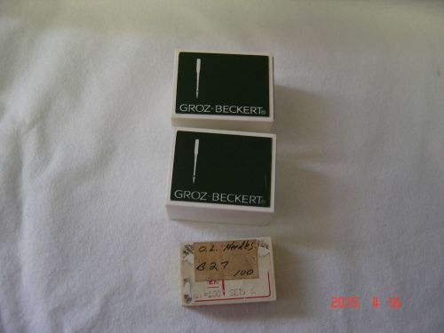 Needles - Groz-Beckert  - approx 100 needles or more  Size 10