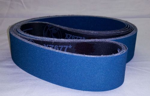 2&#034;x72&#034; Sanding Belts 60 Grit Premium Zirconia (5pcs)