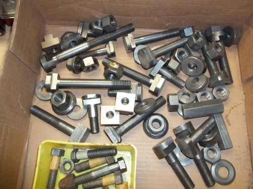 T-BOLTS ETC FOR STEEL MILLING LATHES