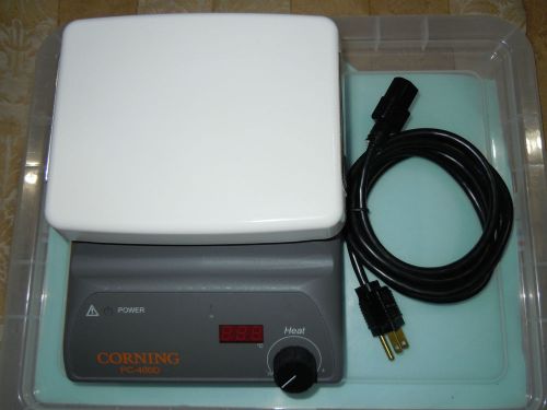 Corning 5x7 Inch Top PC-400D Stirring Hot Plate with Digital Displays