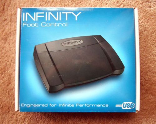 Infinity USB Digital Foot Control with Computer plug (IN-USB2), New in Box!!