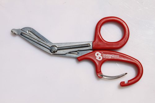Trauma shears with carabiner for sale