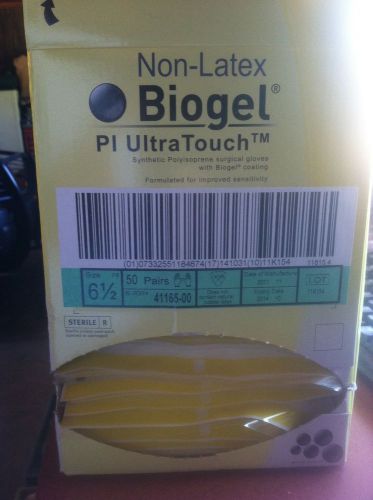 Sterile Gloves Non-Latex Biogel PI UltraTouch Size 6 1/2