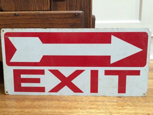 Industrial Warehousr Exit Sign