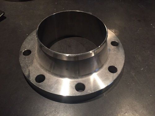 UNKNOWN BRAND, STAINLESS STEEL,  6&#034; WELD NECK, FLANGE, NEW
