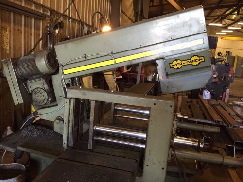 #9575: Used Hydmech S20A CNC Horizontal Bandsaw Fabrication Equipment