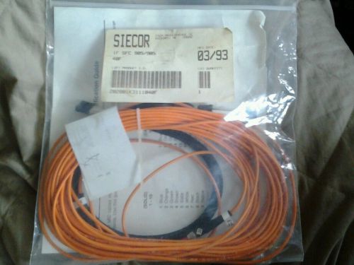 Siecor 1f src 905/905 40 feet fiber optic connector cable wire