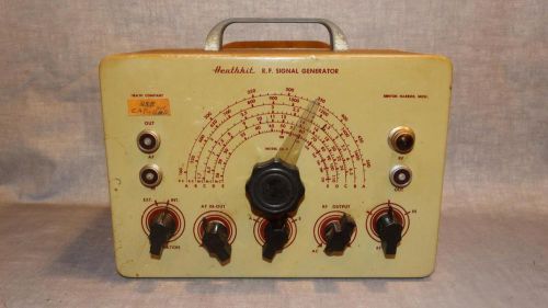 Vintage Heathkit Model SG-8 RF Signal Generator Radio Shortwave Receiver