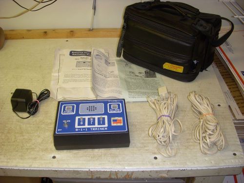 9-1-1 STUDENT TRAINING SYSTEM HANDS ON SYSTEM WITH DELUXE CARRYING CASE 911