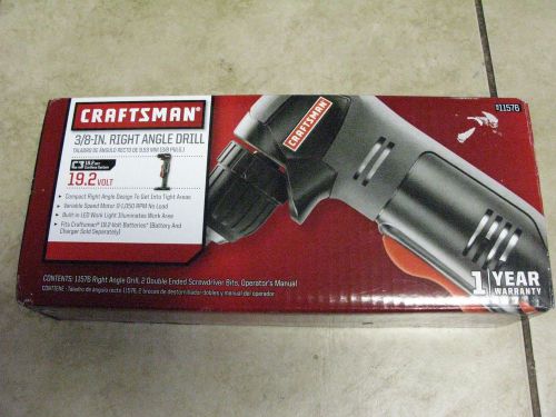 Craftsman C3 19.2-Volt 3/8 in. Compact Right Angle Drill - Tool Only