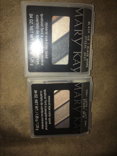 2 Mary Kay Mineral Shadow Quads