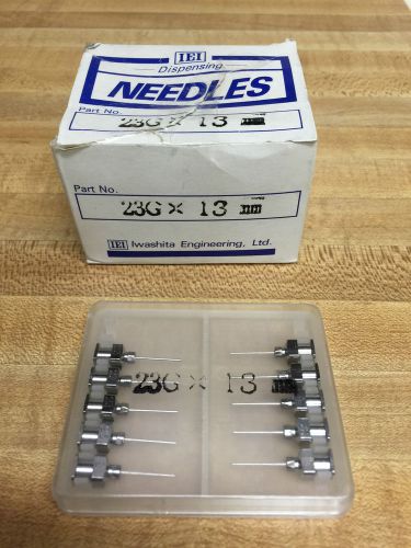 Lot of 41 New IEI Iwashita Dispensing Needles  Metal    23G-13mm