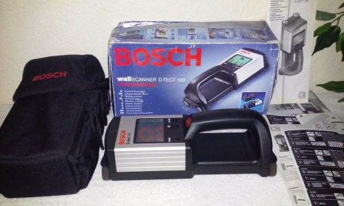 Bosch D-Tect 100 Wall Scanner