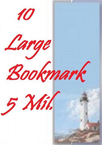 5 MIL Bookmark Laminating  Laminator Pouches Sheets, 2-3/8 x 8-1/2 10 PK