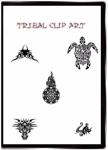Tribal Vector Clip Art Designs - VINYL CUTTER PLOTTER SHIRT